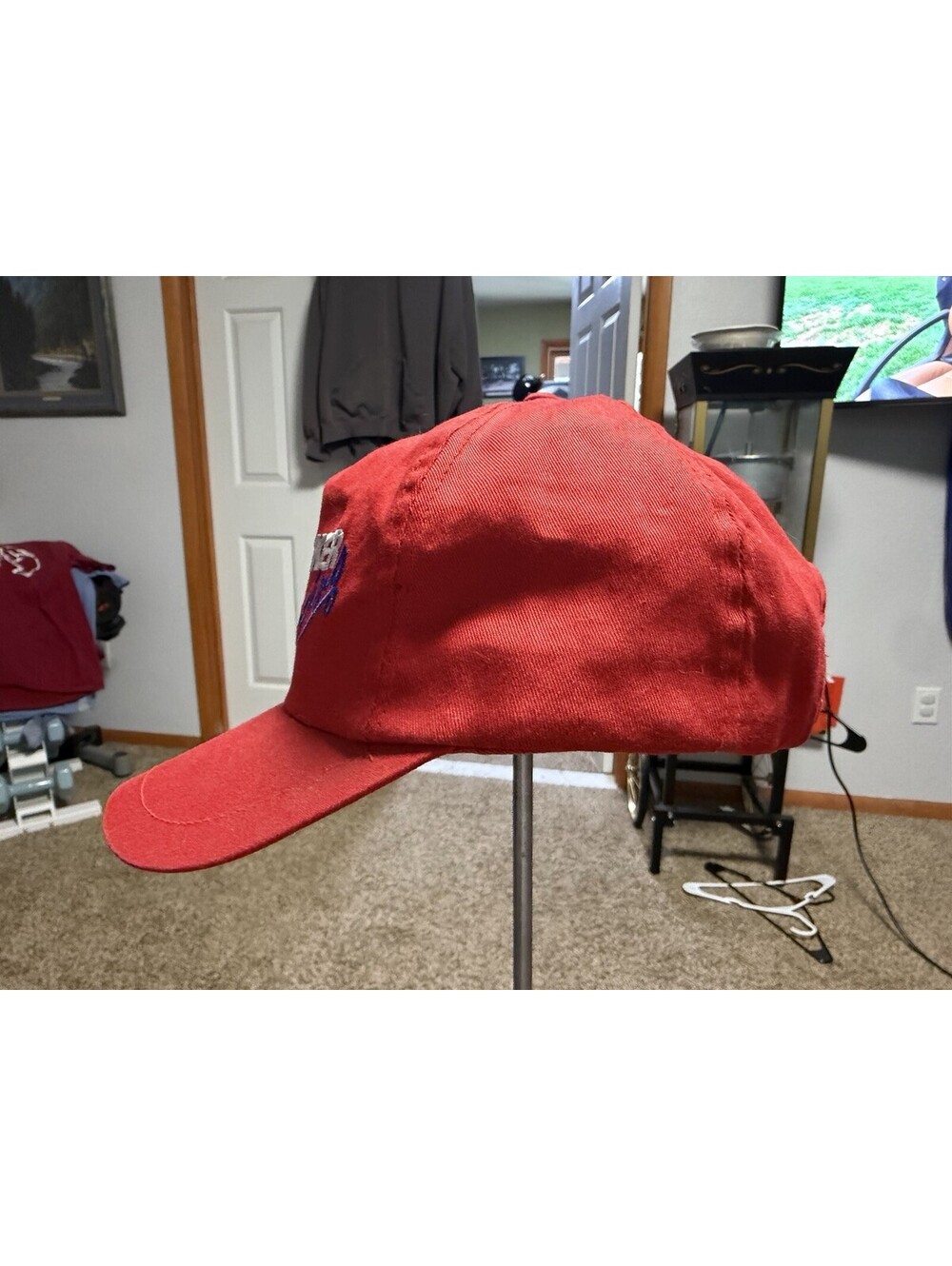 Vintage Checker Racing Adjustable SnapBack Hat - Picture 4 of 7